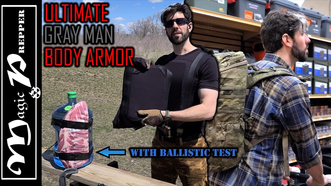 Ultimate Gray Man Body Armor Loadout For SHTF 