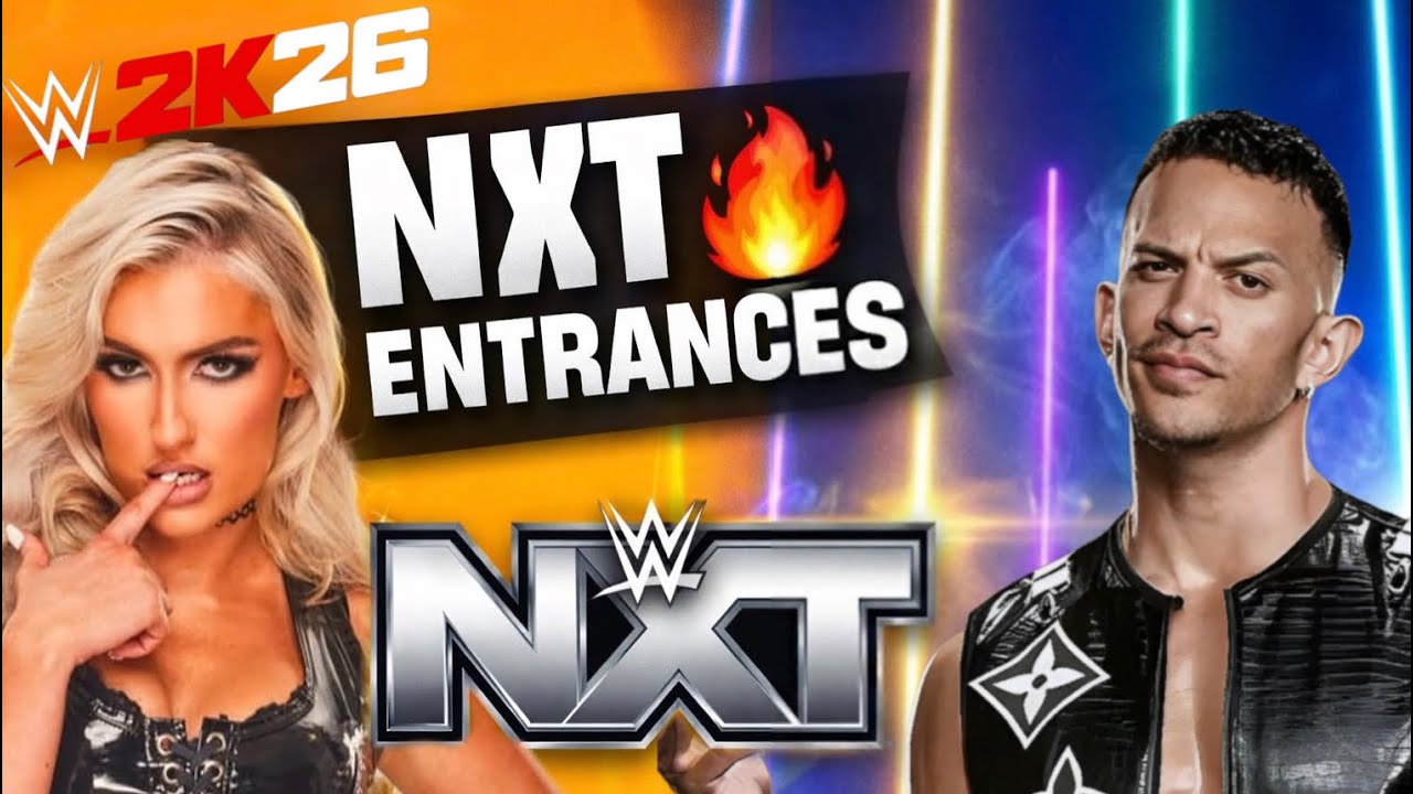 7 NEW WWE 2K26 NXT Entrances (Full Showcase)