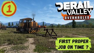 Starting the first real hauling job! | Derail Valley Overhauled - Ep. 1