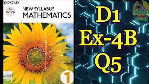 D1 Ex-4B Q5