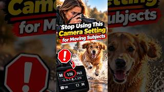 Stop Using This Camera Setting for Moving Subjects 🐕 #shorts #camerasettings