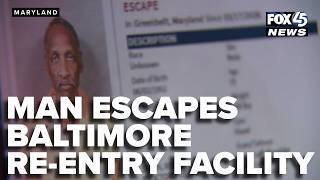 Man convicted in father’s murder accused of escaping Baltimore re-entry facility