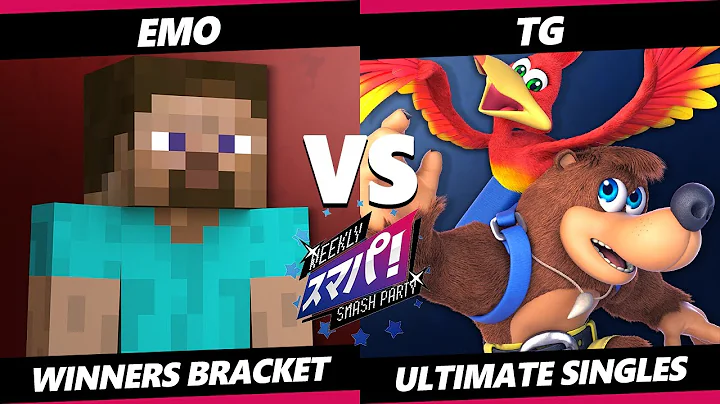 Sumapa 190 - Emo (Steve) Vs. TG (Banjo Kazooie) Smash Ultimate - SSBU