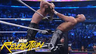 21-Man Blackjack Battle Royale For Aew National Championship Aew Revolution 2026