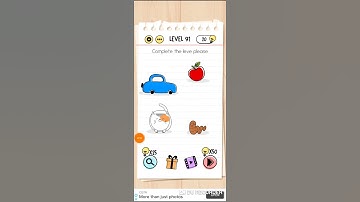 Brain Test Level 91 Walkthrough