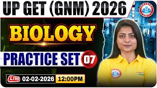 GNM Biology Practice Set 7 | UP GET GNM 2026 | GNM Nursing Biology Classes | GNM Biology Question