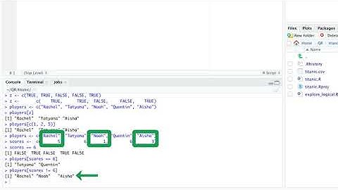 R Tutorial 08: Logical Vectors
