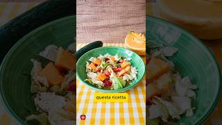 Spaghetti di cetrioli in crema di melone #Shorts