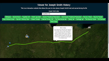 BYU 594R Programming Joseph Smith Map