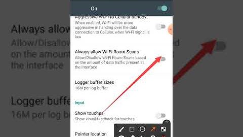 How to WiFi Roam scans & don’t keep activities mode enable on Symphony H175