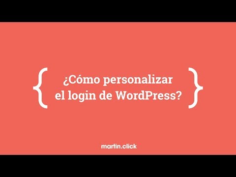 Como personalizar el login de WordPress