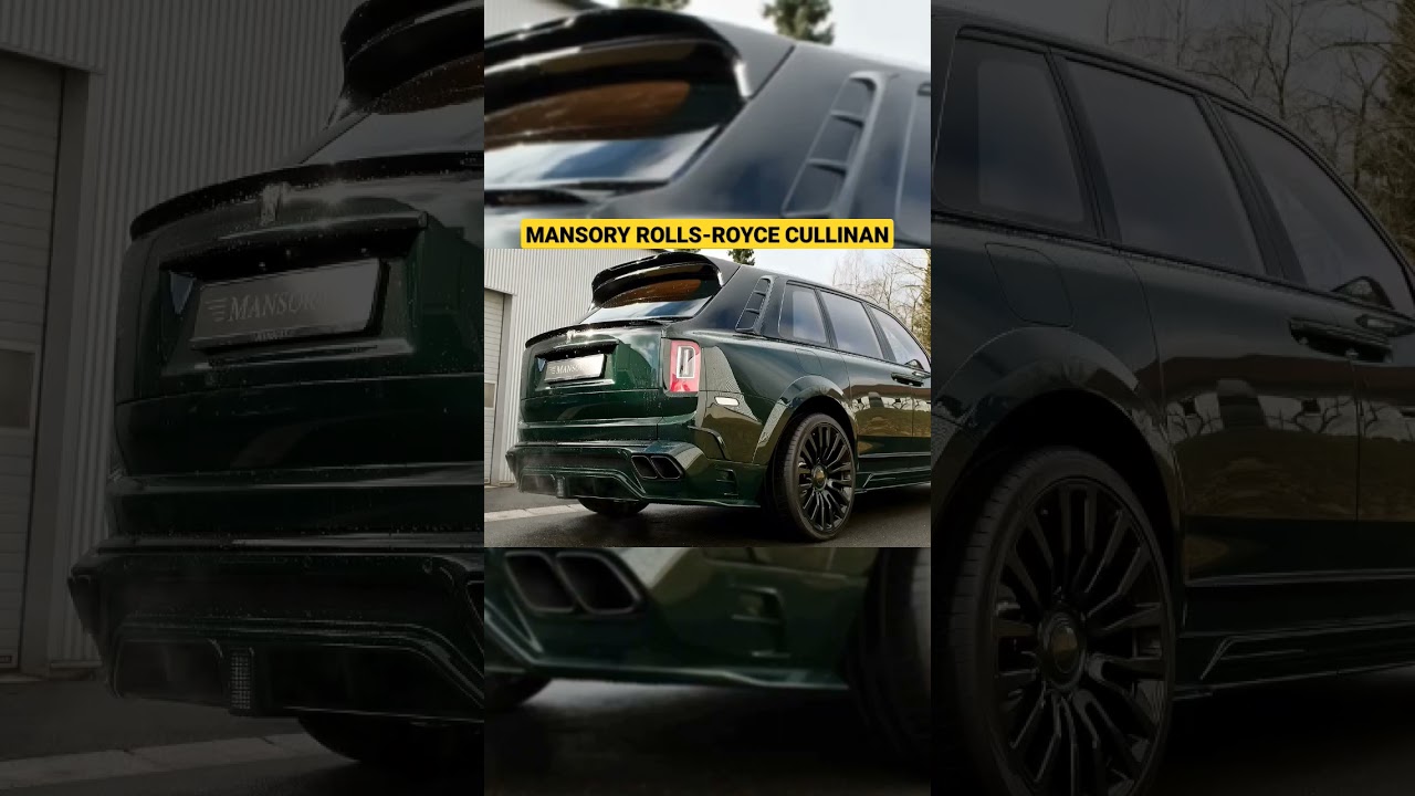 MANSORY Rolls-Royce Cullinan Sound 🔊 🔥
