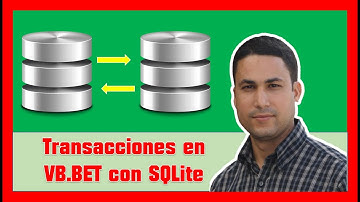 Transacciones en Visual Basic .Net con SQLite (SQL TRANSACT)