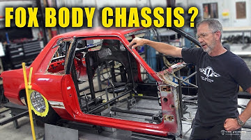 We convinced Tim to make a Fox Body chassis so you can build one too.