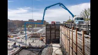 QEII Halifax Infirmary Expansion Project Milestone - Foundation Pouring
