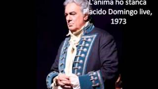 Placido Domingo - L&#39;anima ho stanca (Adriana Lecouvrer) - live 1973