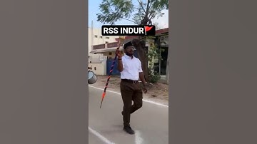 RSS Route March 🚩 100 Years Of RSS Path Sanchalan #rss #pathsanchalan #nizamabad #rss100years #love