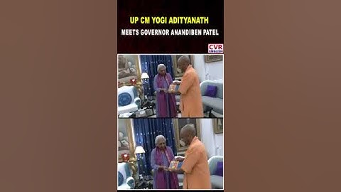 UP Chief Minister Yogi Adityanath Meets Governor Anandiben Patel in Lucknow | CVR English