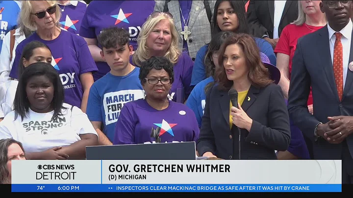 Governor Whitmer signs red flag bill into law