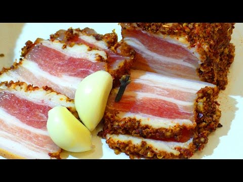 Маринованное сало. (Подчеревок).