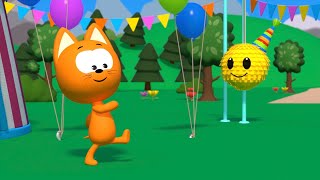 Meow meow | El gatito Koté | Canciones infantiles y dibujos animados