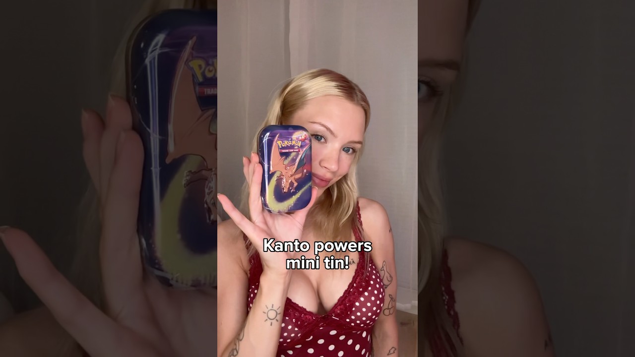 Kanto powers mini tin! 💗 