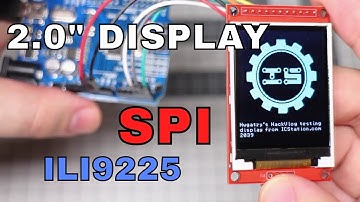 2.0" ILI9225 176x220 TFT Display |From ICStation.com