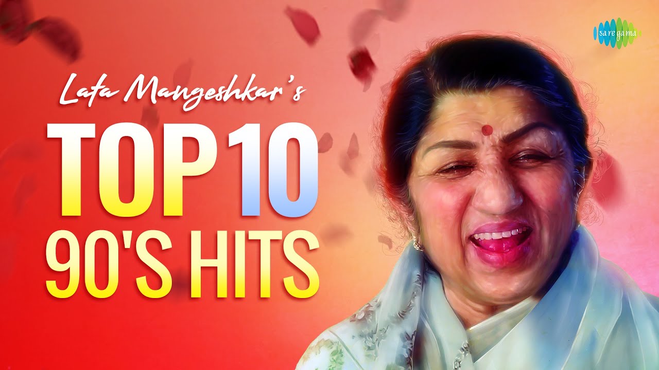 Top 10 90s Hits of Lata Mangeshkar  Remembering Lata Mangeshkar  Tujhe Dekha To  Mausam Ka Jaadu