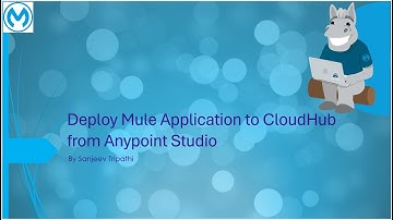 MuleSoft Anypoint Studio | Deploy Mule Application to CloudHub from Anypoint Studio
