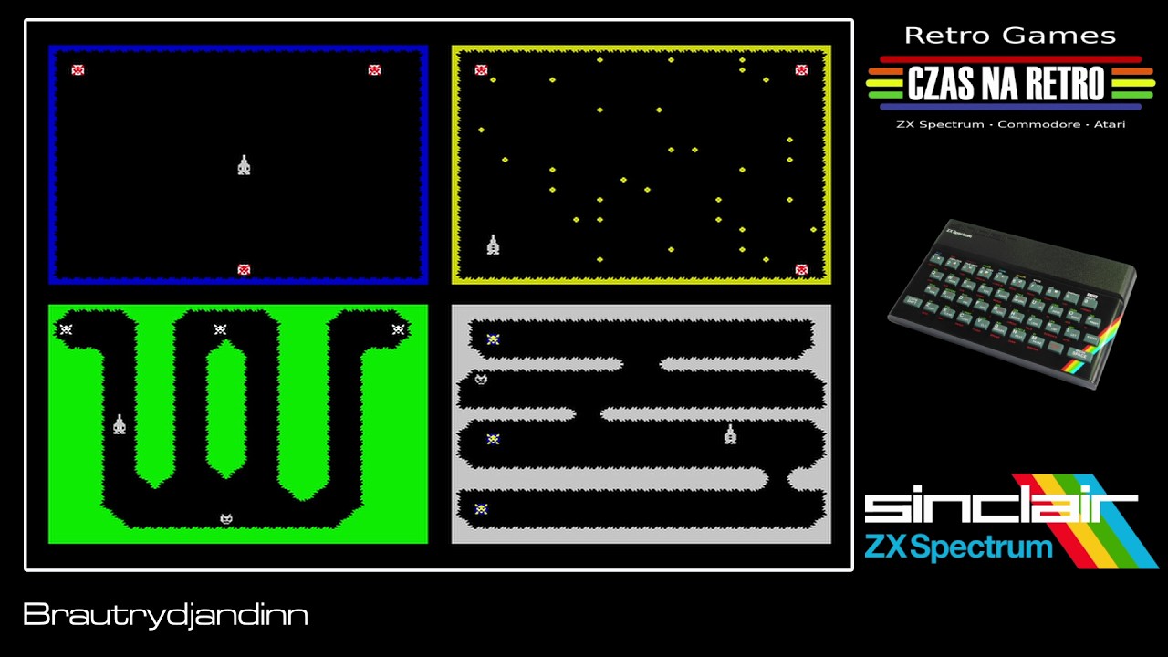Brautrydjandinn (1985) - ZX Spectrum - YouTube