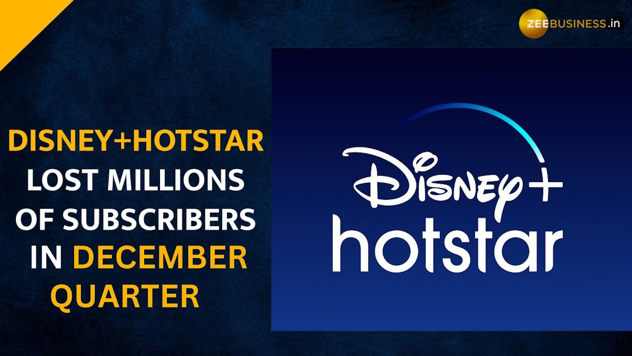 Disney+Hotstar lost 3.8 million subscribers in Dec quarter after losing IPL  Rights - YouTube
