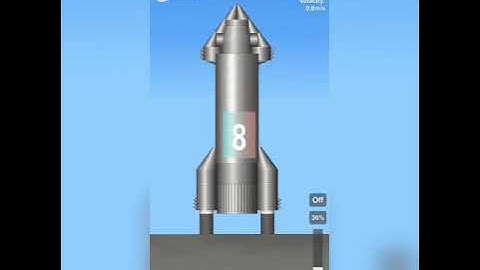 Starship SN8 test Flight || Space Flight Simulator
