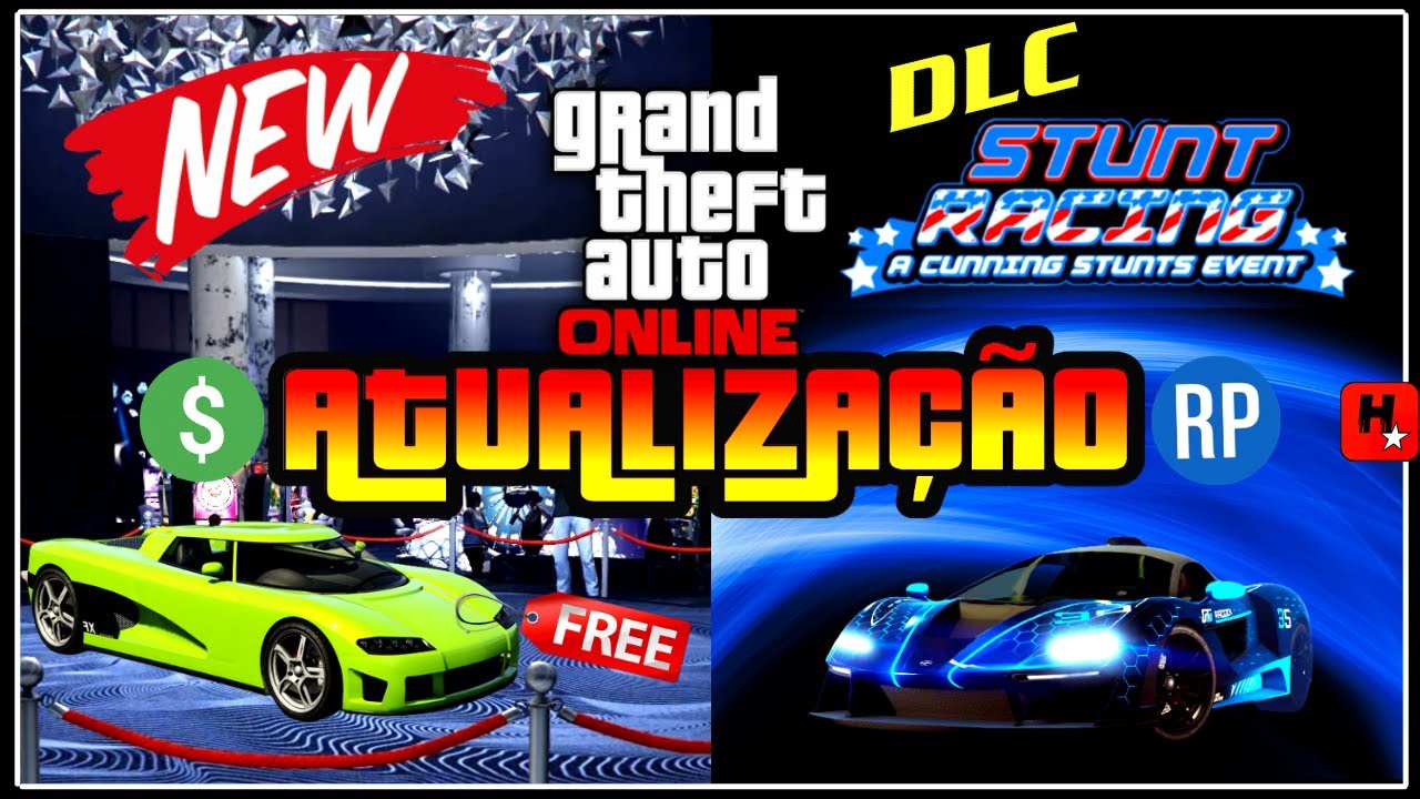 🔴GTA 5 ONLINE GRÁTIS! GTA ONLINE ATUALIZAÇÃO/DLC INFO 14/6 