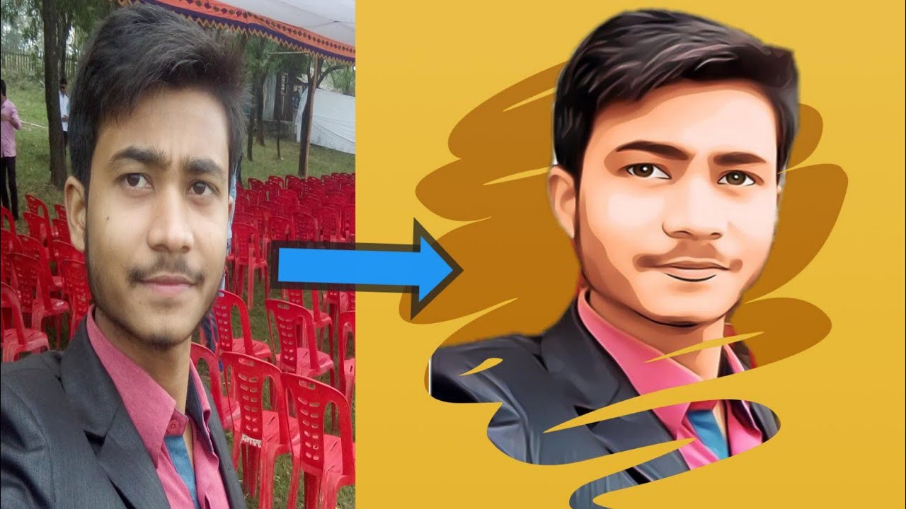 Facebook Instagram Trending Photo। Make a cartoon with your picture