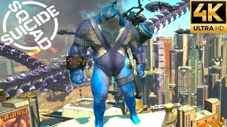 Suicide Squad: Kill The Justice League - Classic King Shark Free Roam Gameplay (4K 60FPS)