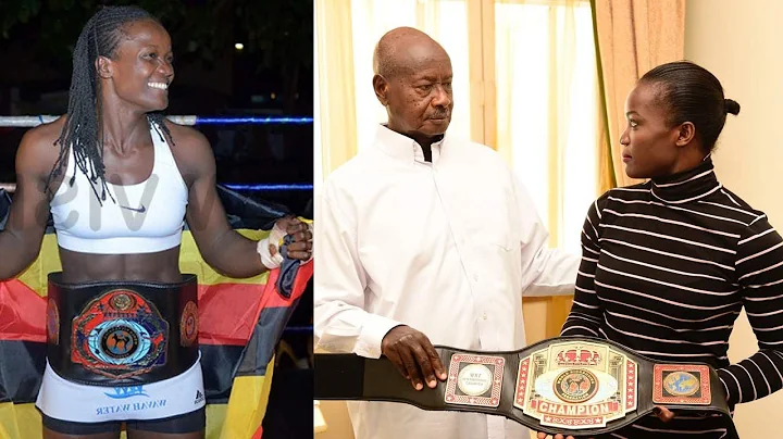 UGANDA'S KICK BOXER WORLD CHAMPION PATRICIA APOLOT...