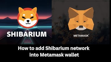 How to add Shibarium Network into Metamask wallet
