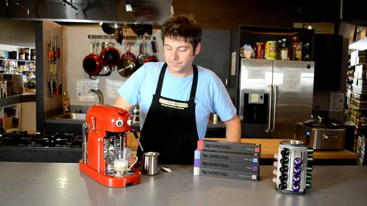 Soar picnic apparat Nespresso Maestria - Froth and Steam Wand Demonstration - YouTube