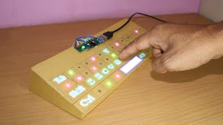 how to make computer keyboard using ldr at your home