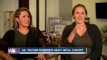Sign language interpreter at concert grabs national attention
