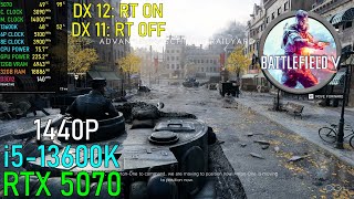 Battlefield V: RTX 5070 OC | HIGH, RT - 1440P - YouTube