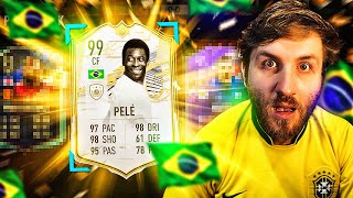 I Opened 1 Player Pick Pack.. Then packed 99 Icon Moments Pele?
