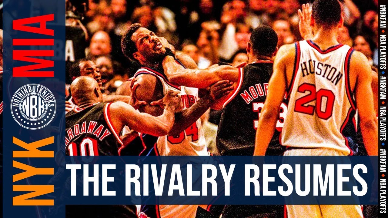 The Knicks/Heat Rivalry over the years New York Knicks vs Miami Heat