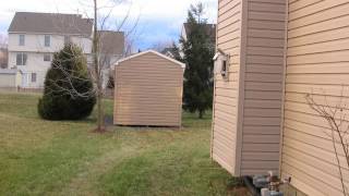 Prefabricated Storage Shed Delivery in Maryland