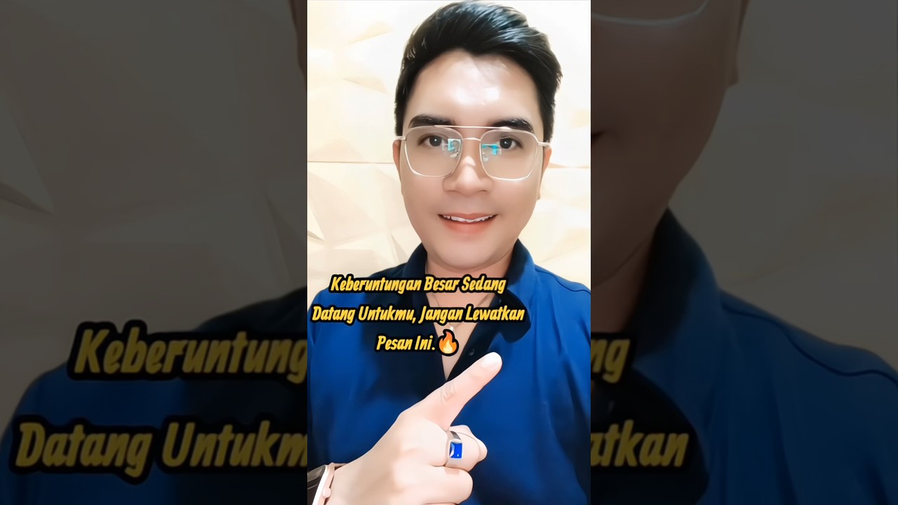 Keberuntungan Besar Sedang Datang Untukmu, Jangan Lewatkan Pesan Ini.