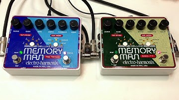 Deluxe Memory Man Tap Tempo vs Deluxe Memory Man 550TT
