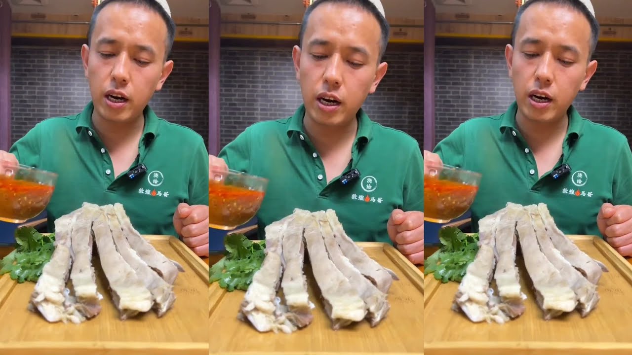 Yummy #16 】I GIANT PORKBELLY😋😋..|EATING SHOW |CHINESE MUKBANG |