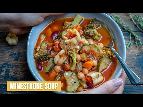 Instant Pot Minestrone Soup Recipe (Vegan and Super Easy) - Blondelish