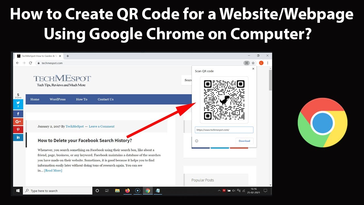 How to Quickly Generate a QR Code for Any Webpage with Google