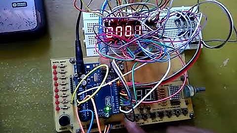 Project I - 3. Stopwatch using 4 Digit Display of 7 Segment Based on Arduino